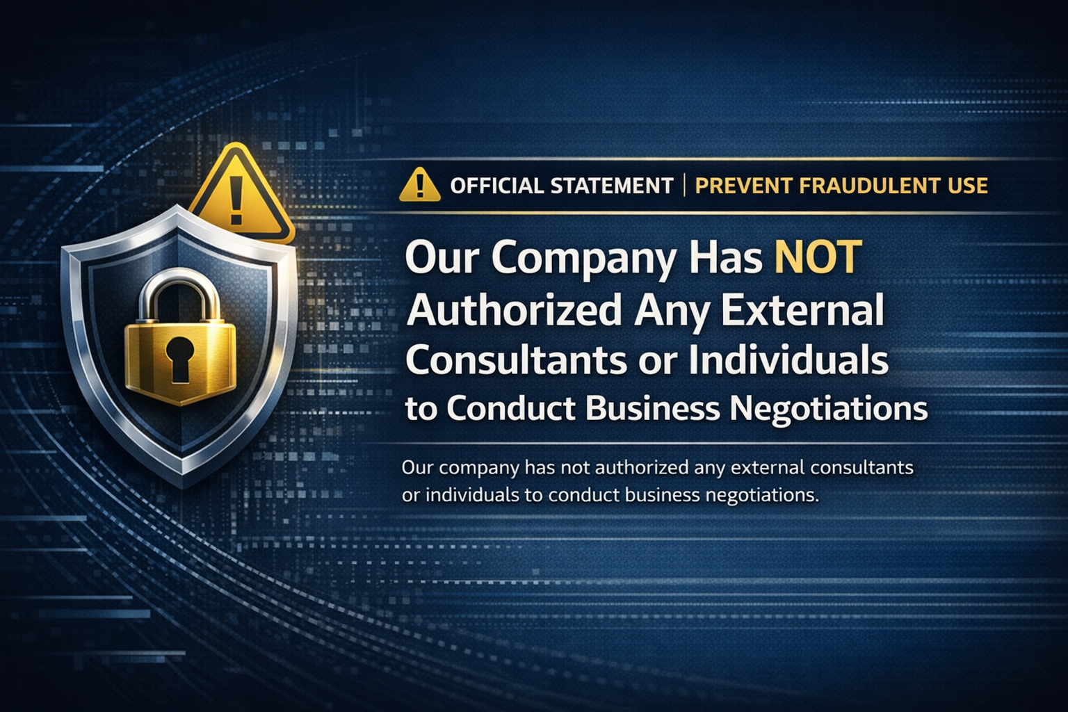 Prevent Fraudulent Use